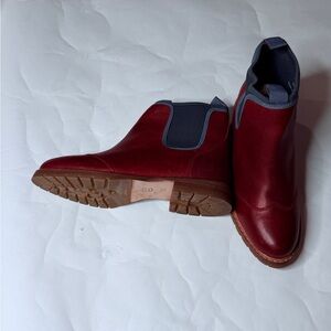 Lucchese Chelsea All-Weather Boots – Oxblood Red – NEW UNISEX MEN / WOMEN